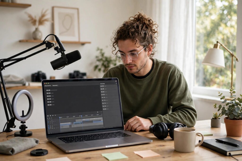 Editing a video description in YouTube Studio